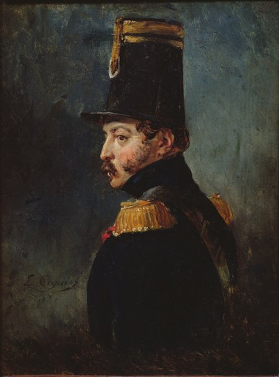 Portrait Presumed to be of General Gaston Auguste de Gallifet by Léon Cogniet